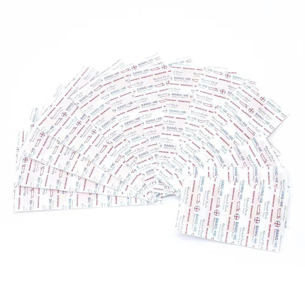 100Pcs Waterproof Band-Aids – Multi-Size Anti-Bacterial First Aid Bandages for Home & Travel